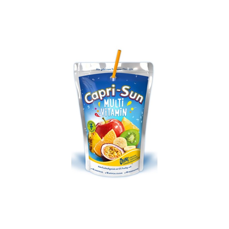 Capri -Sun multi vitamines / capri-sun/boisson halal/ HALAL food service