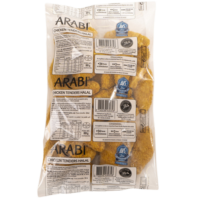 Chicken Tenders Arabi 800g