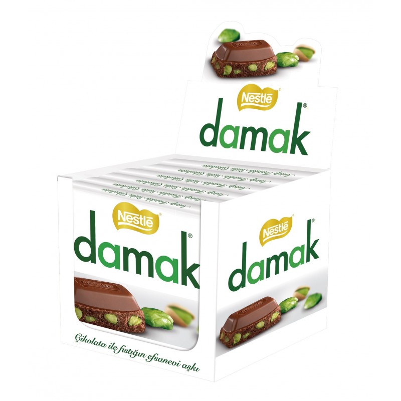 chocolat DAMAK CHOCOLATE PISTACHIO 6 X 60G