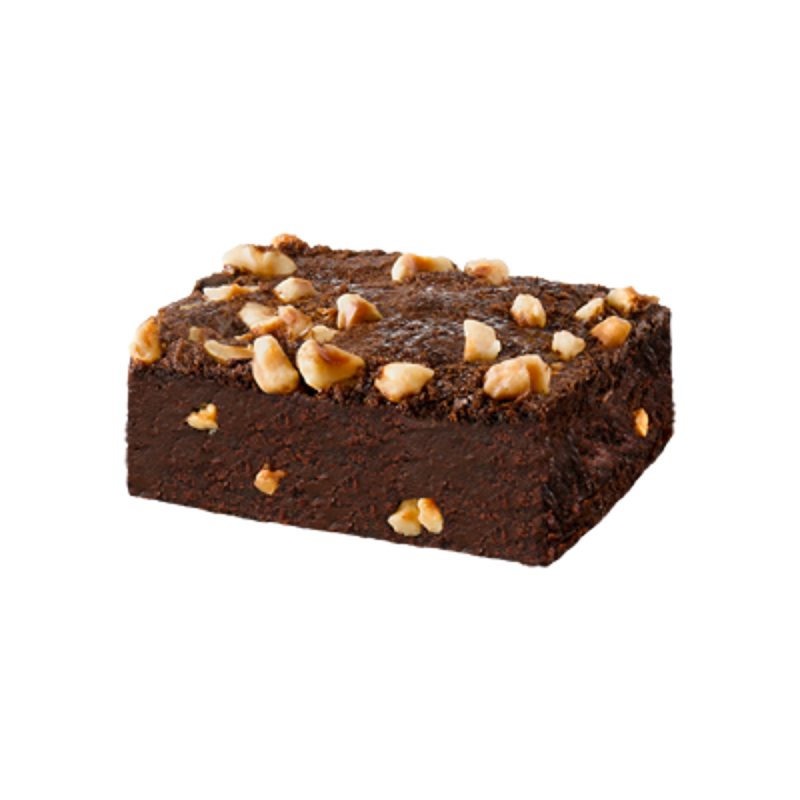 Brownie au Chocolat décorée en noisettes 2,5Kg 30pcs