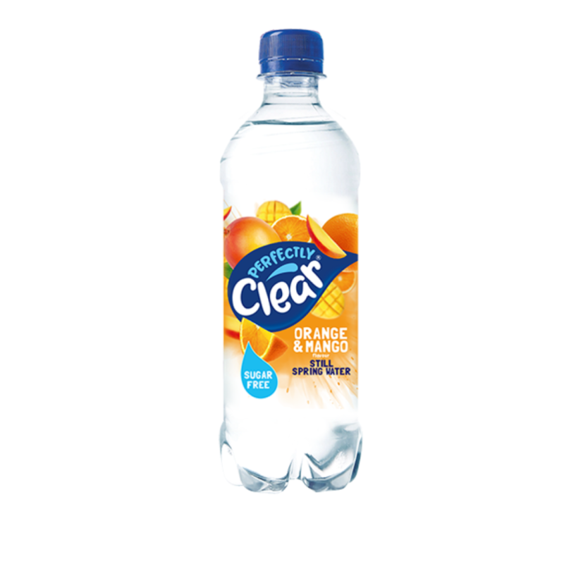 PEFECTLY CLEAR ORANGE MANGUE 12 X 500ML