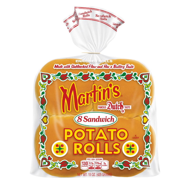 Martin's Potato Buns 3.5"X72