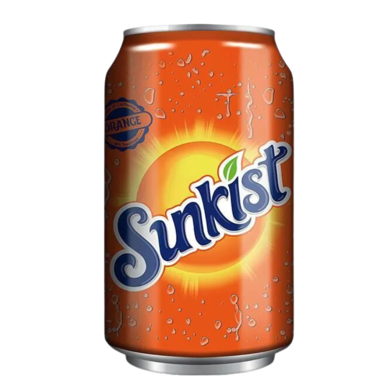 Sunkist Orange 24x33cl