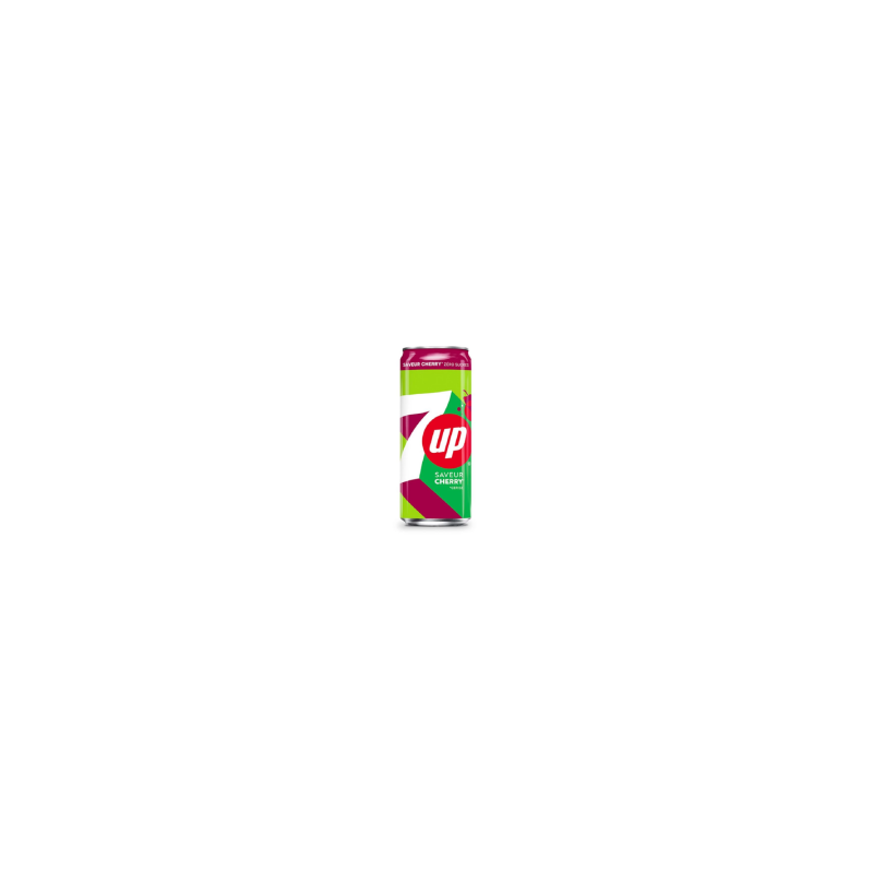 7Up Cherry zéro sucres 24 x 33cl