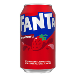 FANTA AMERICAN STRAWBERRY 24 X 355 ML