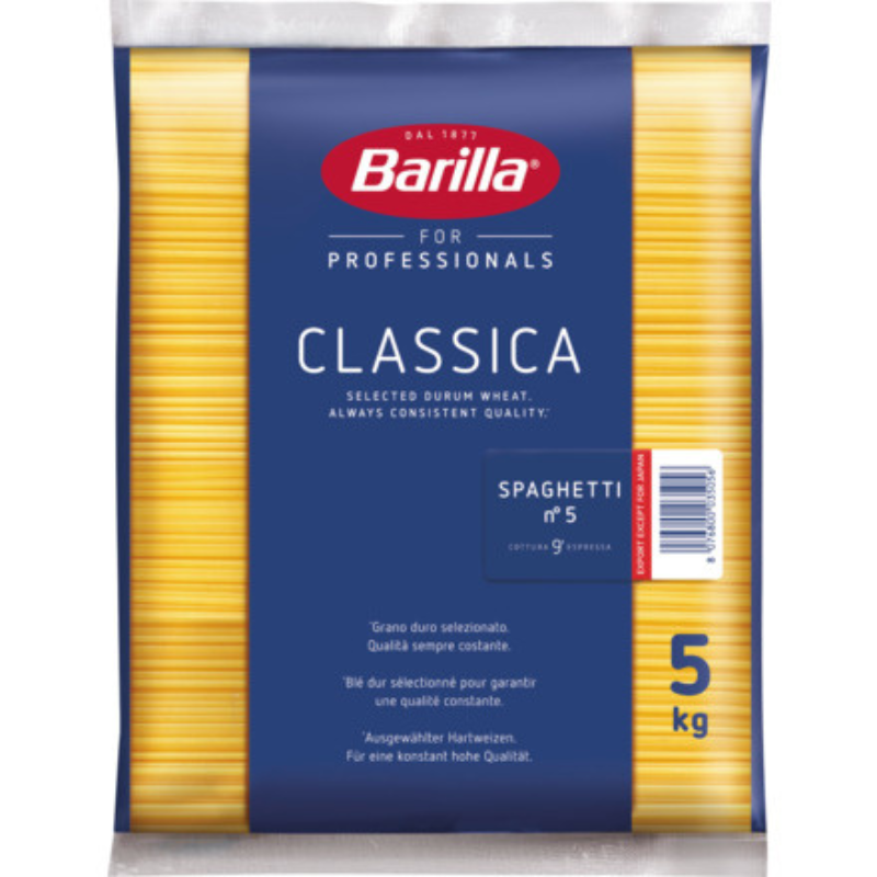 BARILLA SPAGHETTI 5KG