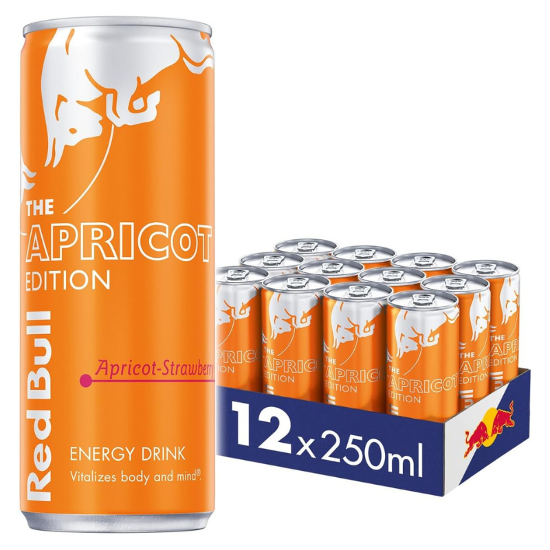 REDBULL - The Abricot Edition - 12 X 250ML