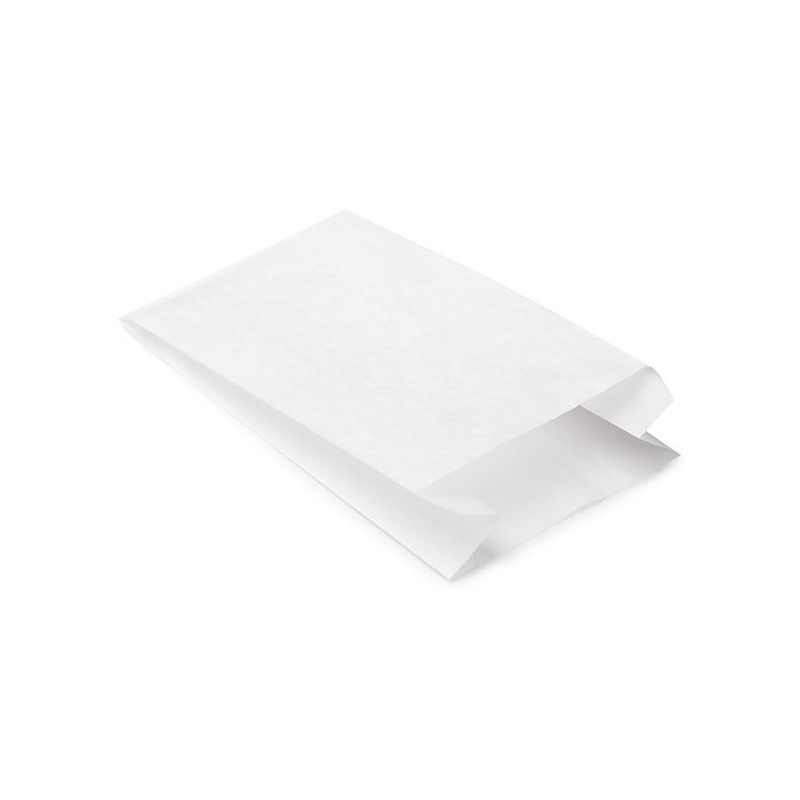 Sachets Kraft Blanc Anti graisse 7x7 (1000 pcs)