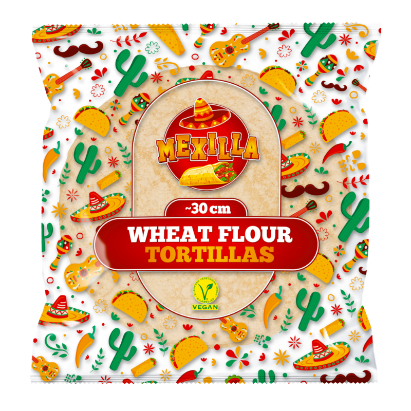 MEXILLA - Tortilla frais - 80G x 108 (30cm)