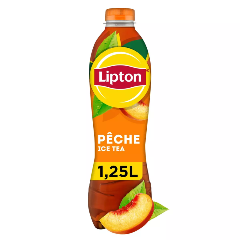 LIPTON - Ice Tea Pêche 6 x 1.25L