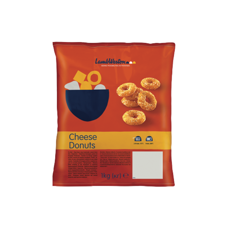 cheese donuts Lambweston 1kg