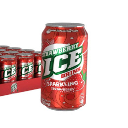 Ice Fraise (Strawberry) 24 x 33cl