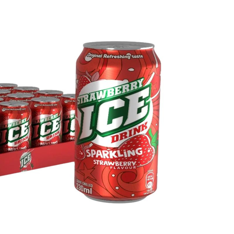 Ice Drink Fraise (Strawberry) 24 x 33cl