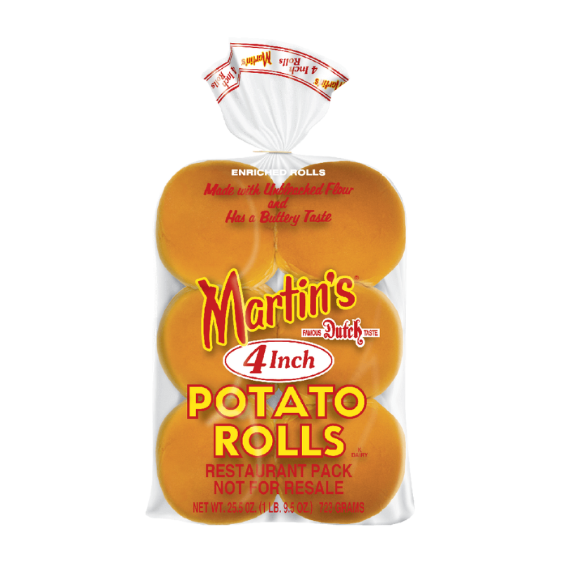 Martin's Potato Buns 4" X 60
