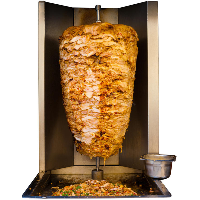 Kebab de poulet sauce rouge 25Kg