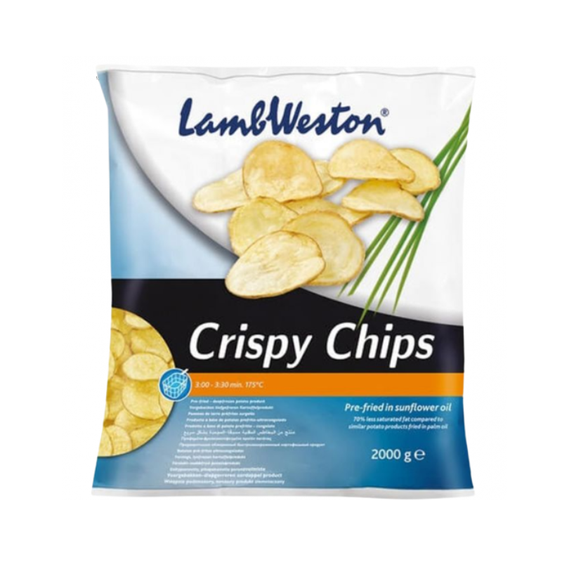 Frite crispy chips Lambweston 4 x 2,5kg