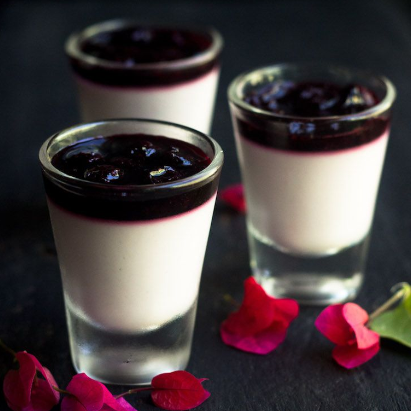 BERRY DESSERT POT X18