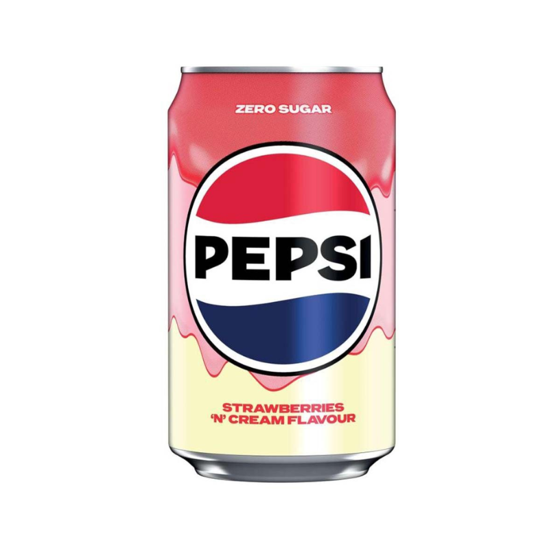 Pepsi Crème et fraise 24 x 330ml