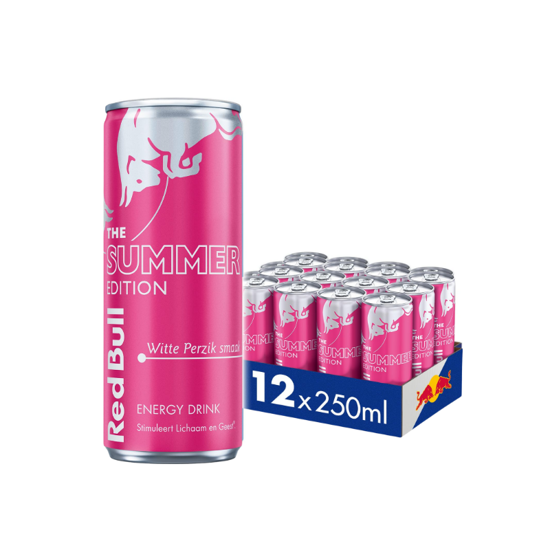 REDBULL - Pêche - 12 X 250ML