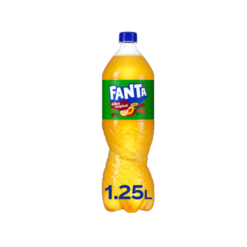 FANTA EXOTIC Sans sucre  6 X 1.25L
