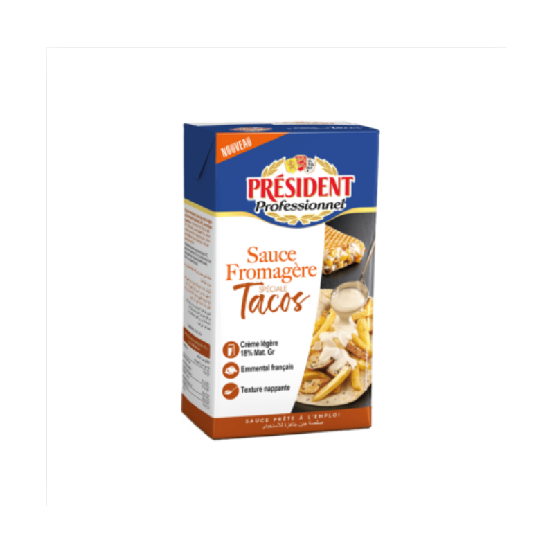 Président - Sauce fromagère tacos x 1KG