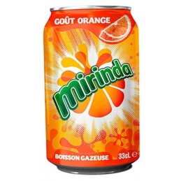 Mirinda Orange 24 x 33cl 5+1 offert