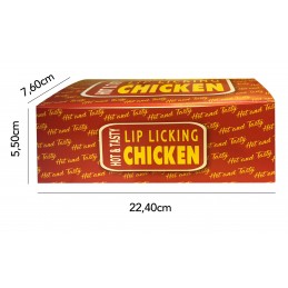 Boite Chicken grande FC3 x 200 4+1 offert